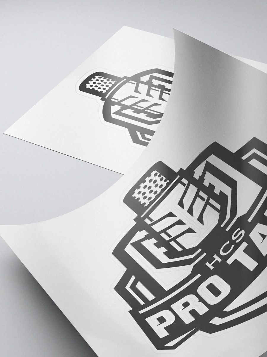 HPT Logo Sticker - Black product image (4)