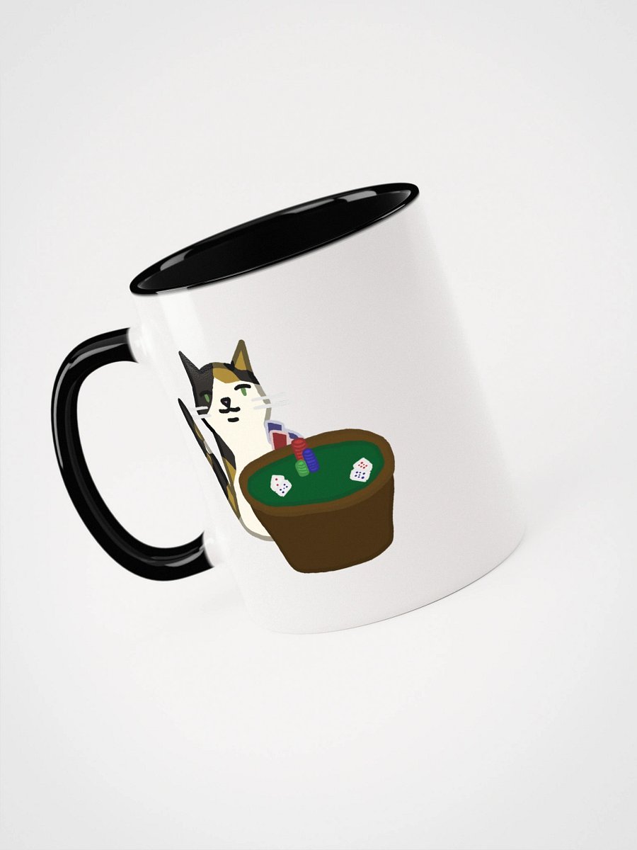 Gambling Calico Ceramic Mug product image (1)