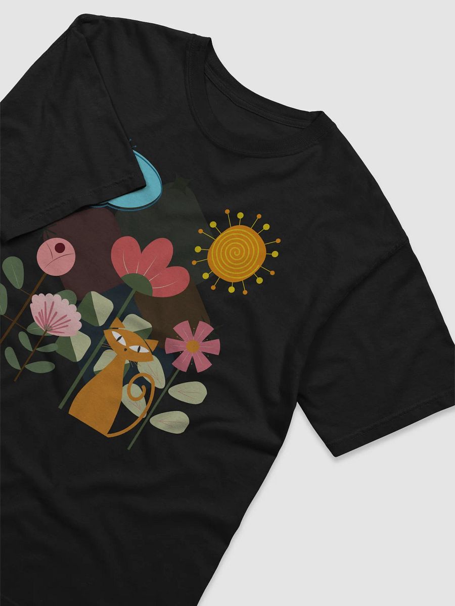 Whimsical Cat Garden T-Shirt product image (3)