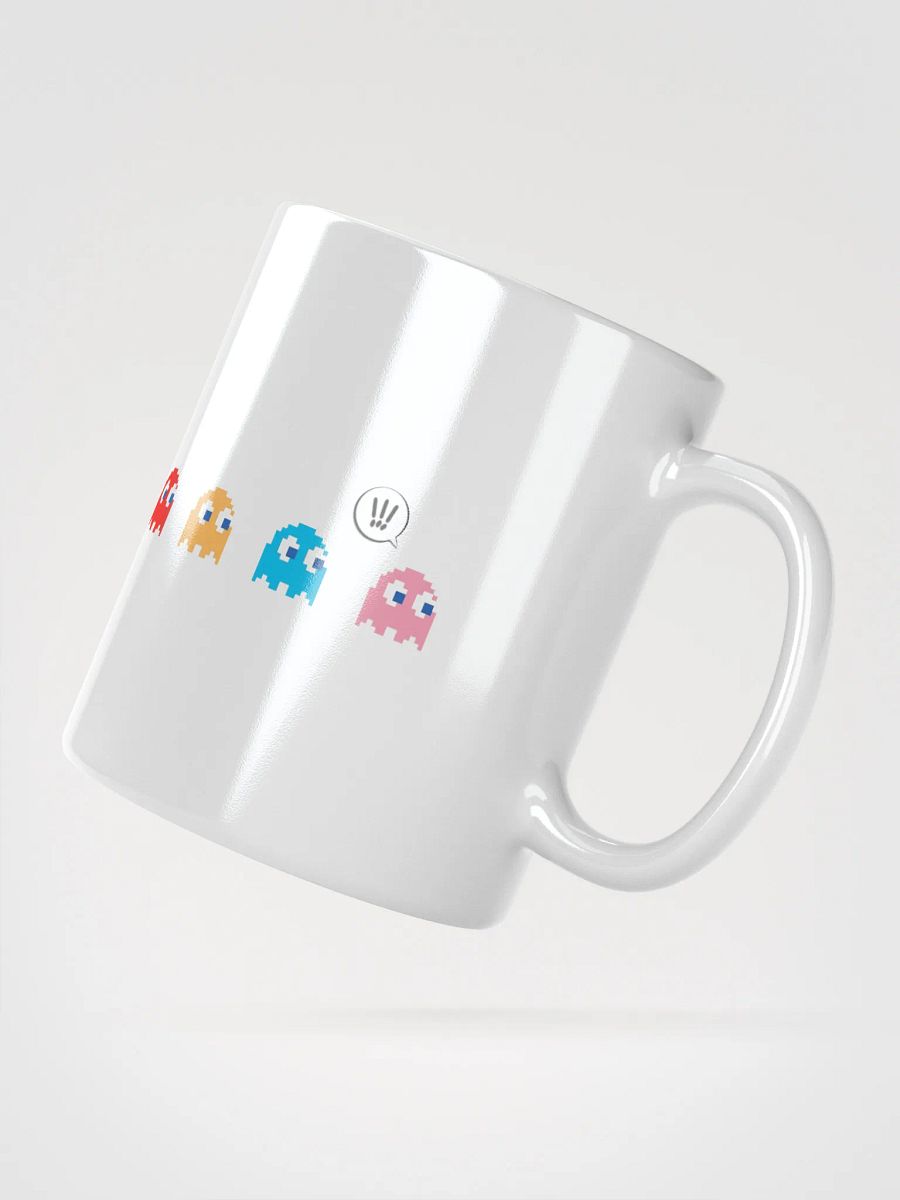 Ghostbusters vs Pacman Ghosts Glossy Mug product image (3)