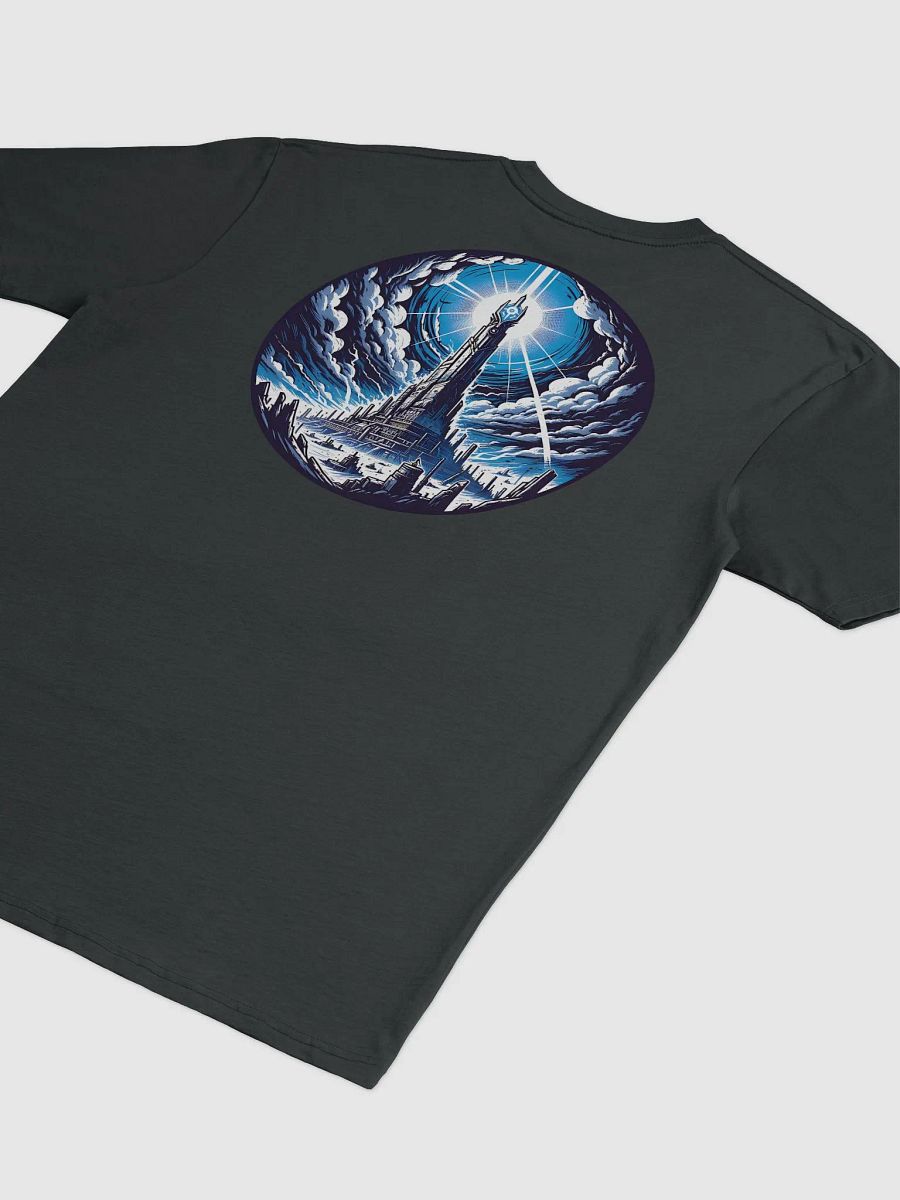 Arcane Clock and Mage Tower T-Shirt – Fantasy Meets Everyday Style 🕰️✨ product image (14)