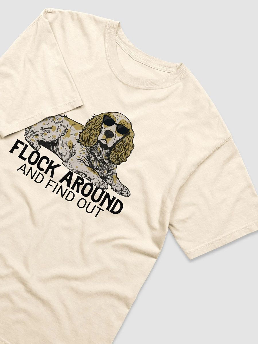 Flock Around and Find Out T-Shirt of a Cocker Spaniel(Lemon Roan) | Funny T-Shirt for Hunting Dog Paw-rents product image (30)