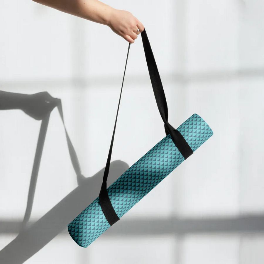 Geometric Waves Yoga Mat product image (7)