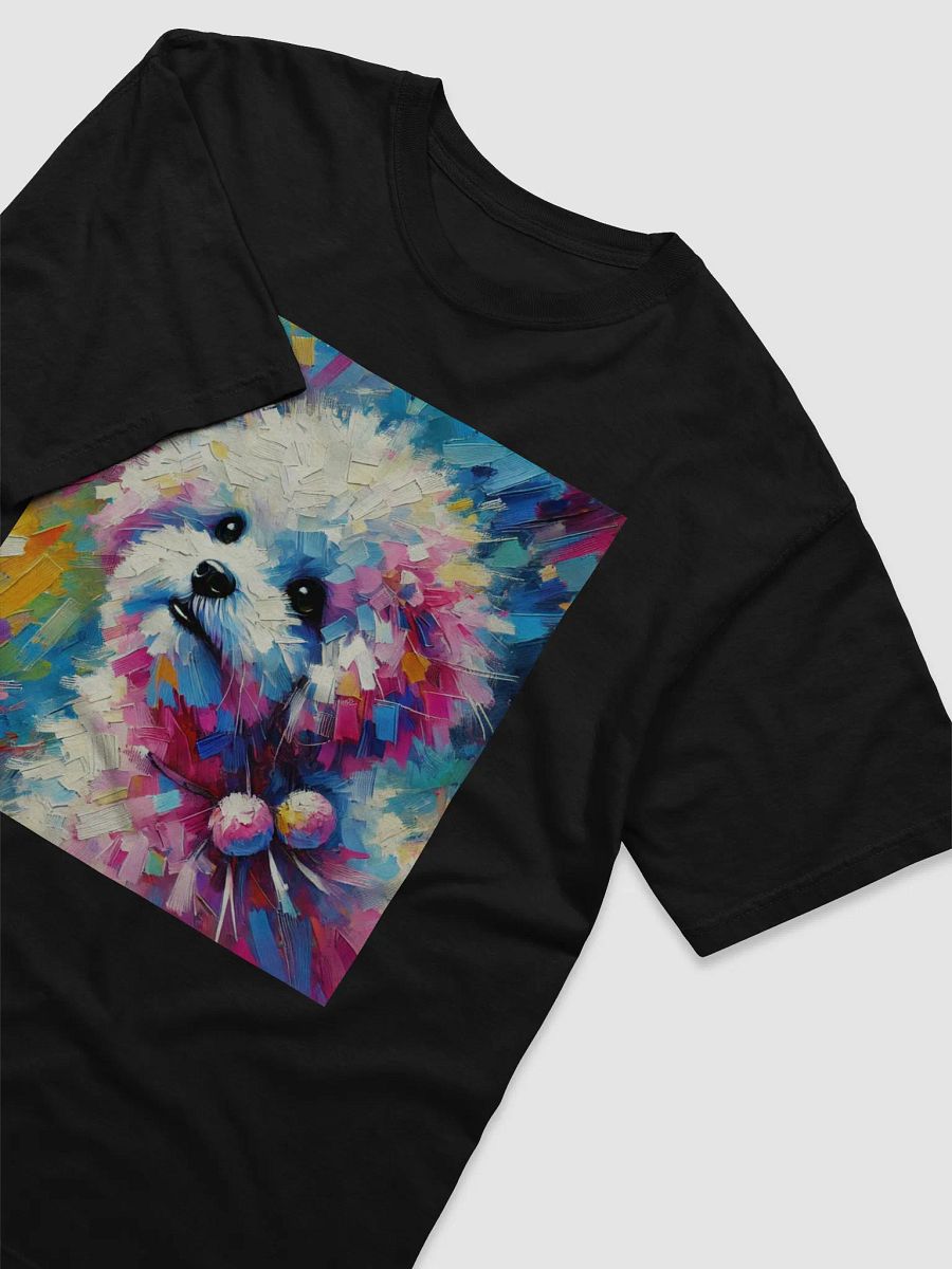 Bichon Frise: Colorful Whimsy in Brushstrokes