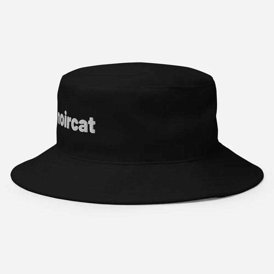 SIGNATURE noircat BUCKET HAT product image (10)