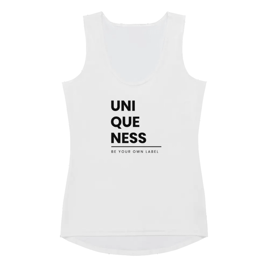 UNIQUENESS Typography Women's Tank Top product image (10)