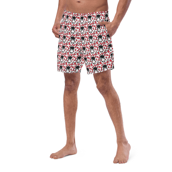 Warrior Vibes All-Over Swim Trunks product image (2)