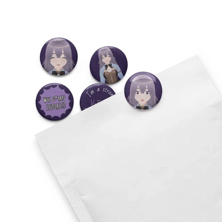 Virtual Vibe Pin Button Set product image (13)