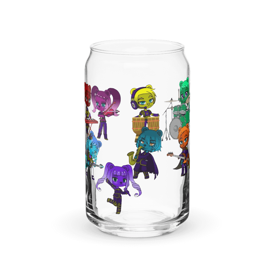 Shadow Bears (The Band) can-shaped glass product image (1)