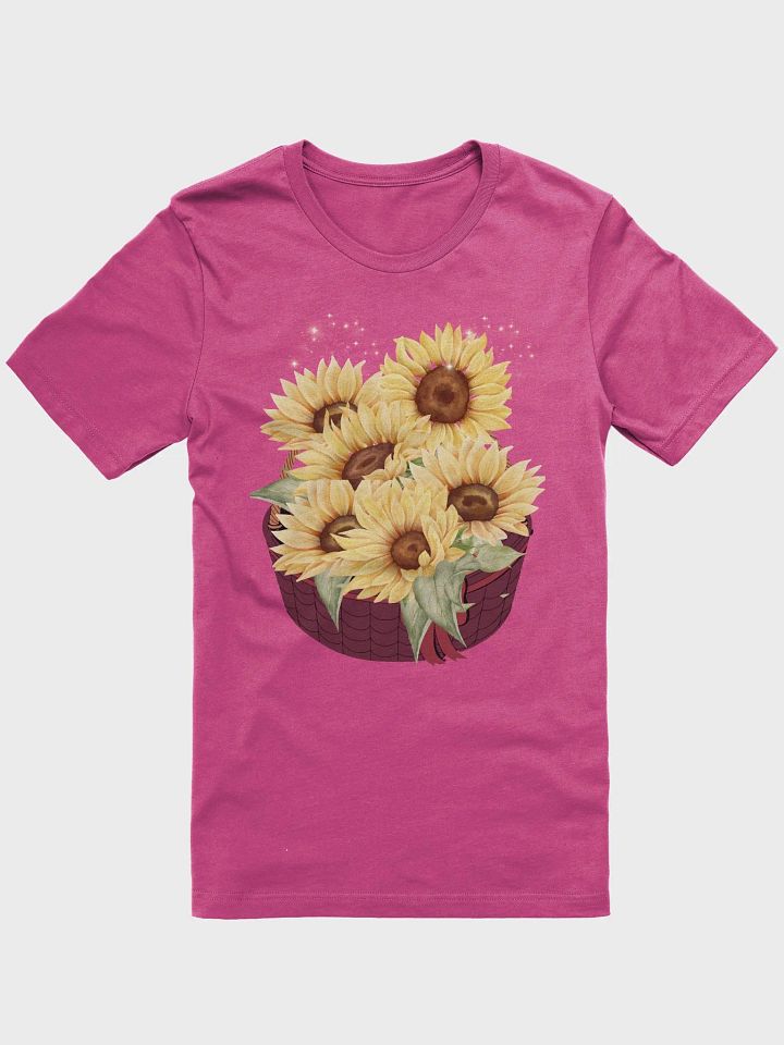Sunflower Sparkle Basket T-Shirt product image (3)