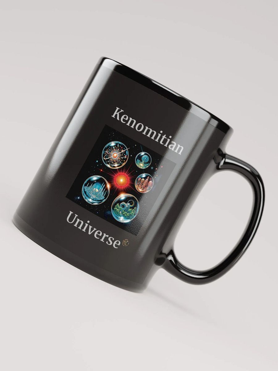 Kenomitian Universe | Black Glossy Mug product image (5)