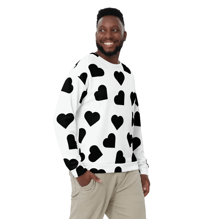 Abstract Love Pattern 4 # 2 Unisex Sweatshirt product image (6)