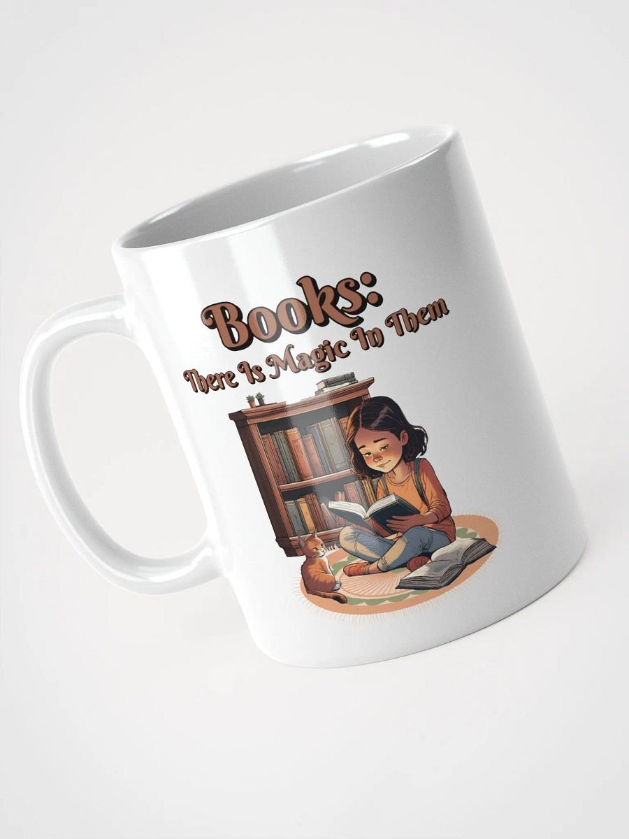 Books: There Is Magic In Them White Mug product image (9)