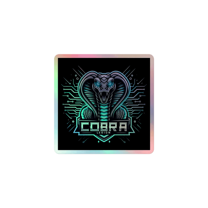 Cobra Legion Holographic Sticker Sheet product image (1)