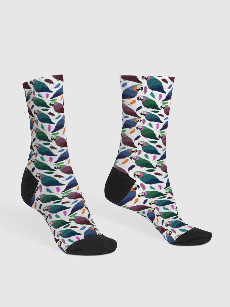 EcoArt Crew: Parrots:Premium Sustainable Socks product image (3)