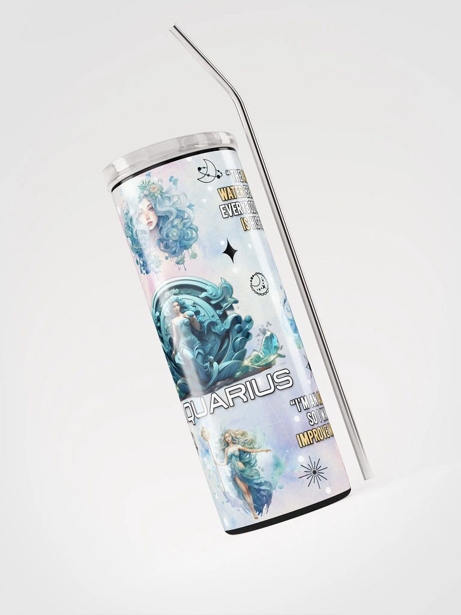 Aquarius Zodiac Stainless Steel Tumbler product image (5)