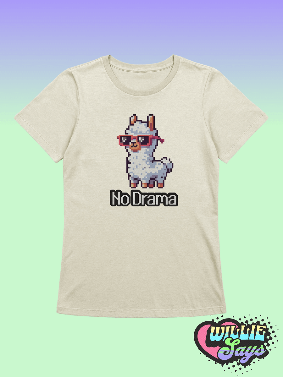 No Drama Llama T-shirt - Relaxed Fit product image (2)