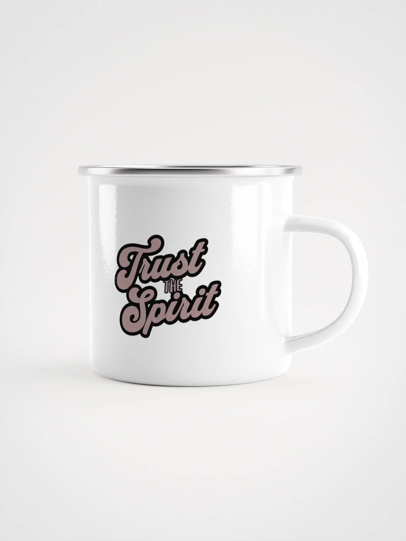 Trust the Spirit Camping Mug product image (1)