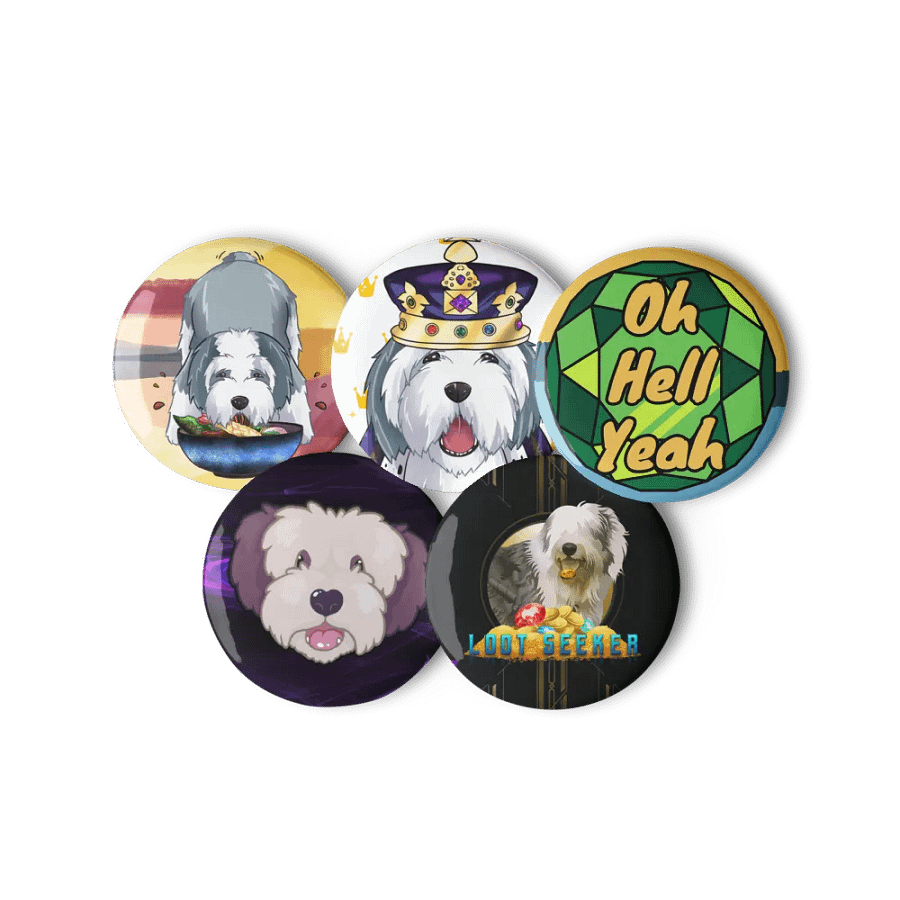 Loot Seeker Pins set ( 2.25″) product image (6)