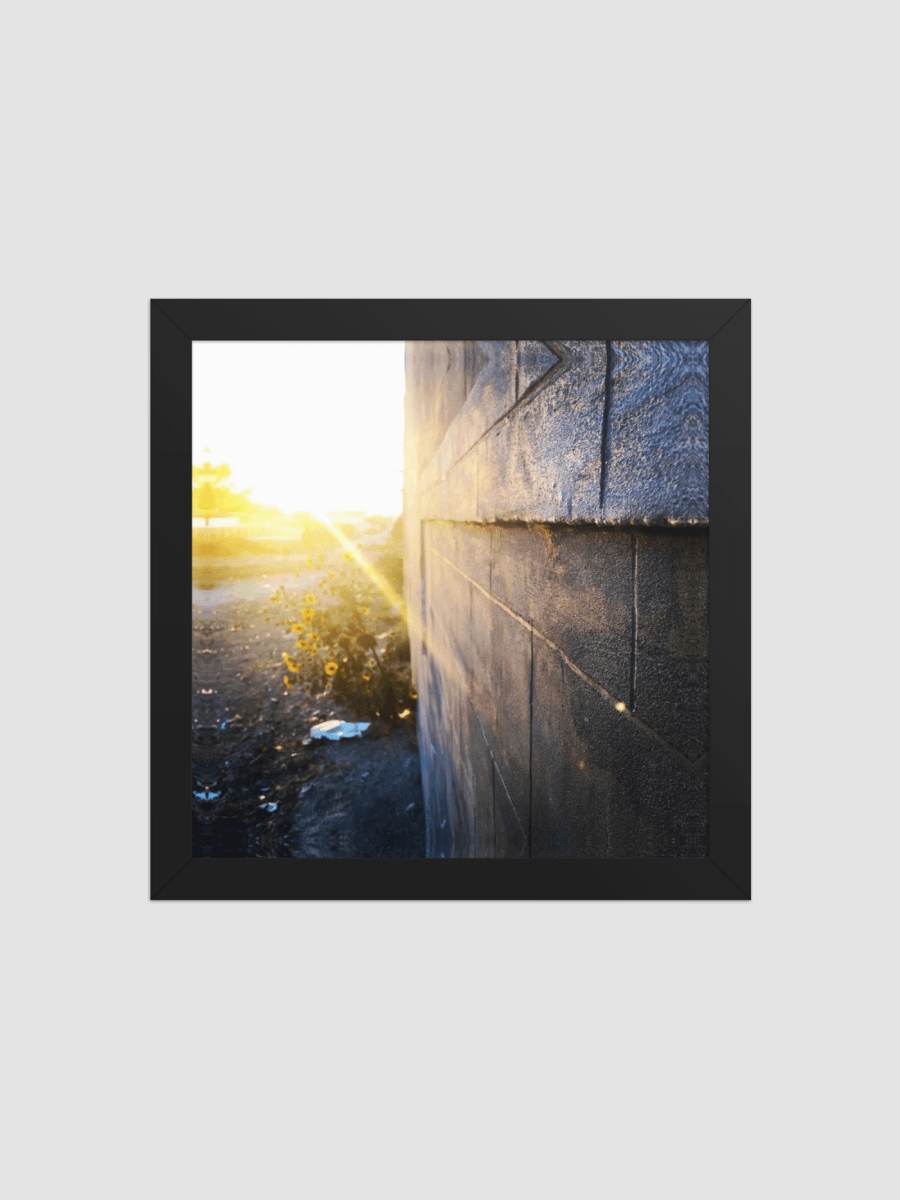 golden bricks Framed photography Poster product image (2)