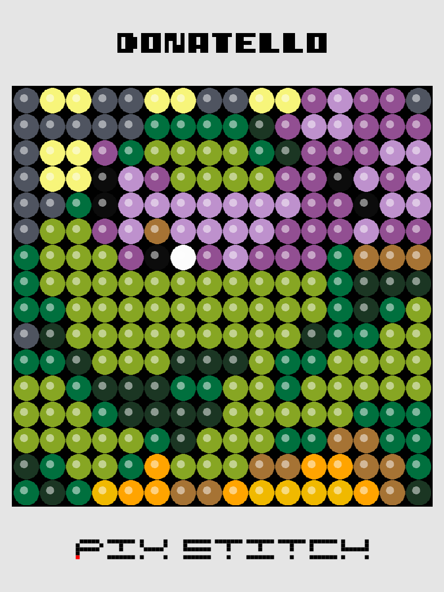 Donatello Pixel Art product image (1)