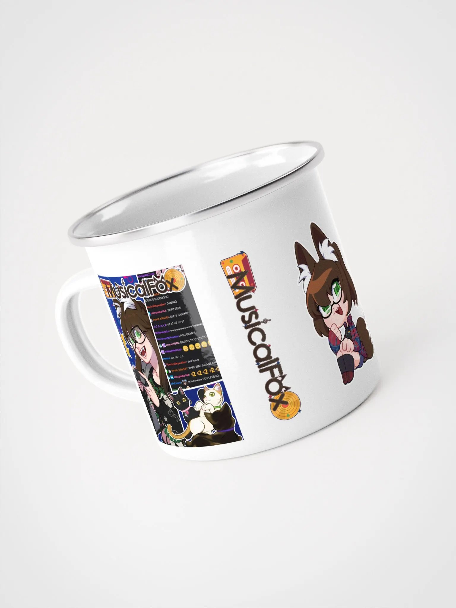 4Year Anniversary Enamel Mug product image (4)