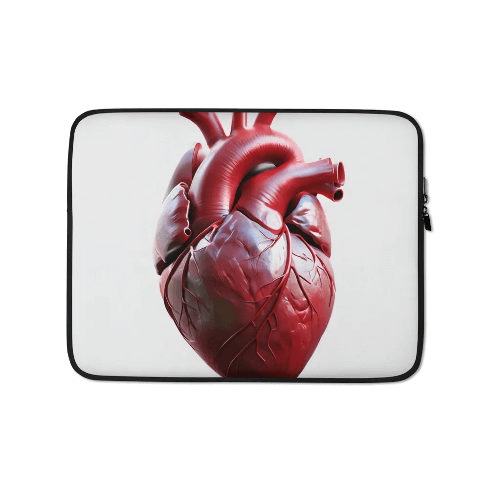 Anatomical Heart Laptop Sleeve product image (1)