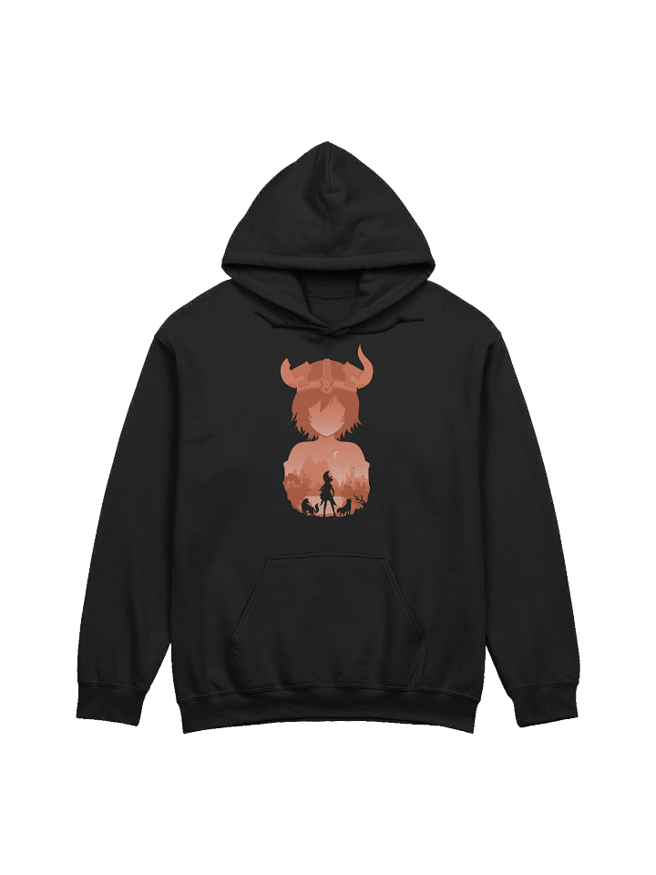 Nunu Minimalist Splash Art Hoodie product image (1)
