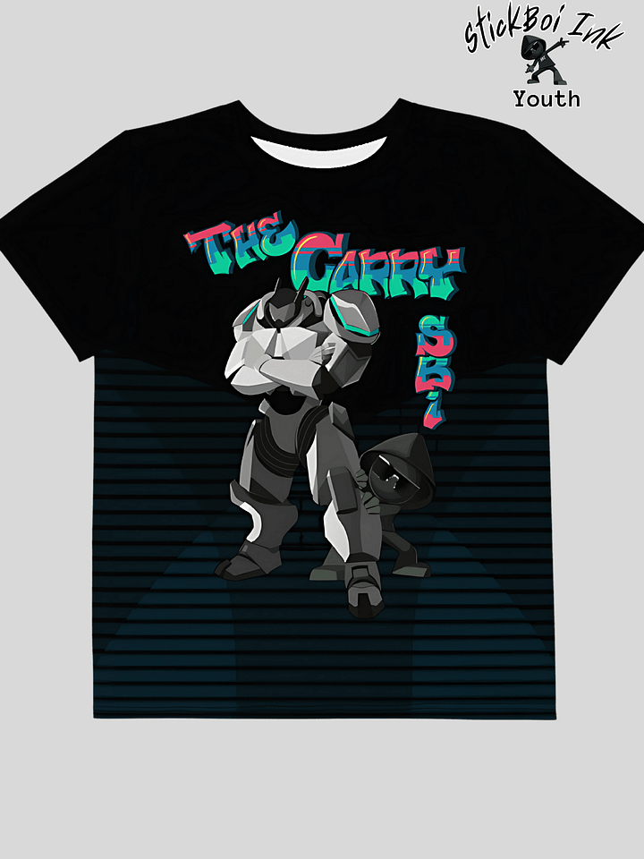 Youth Gamer tshirt – The Carry by StickBoi Ink product image (1)