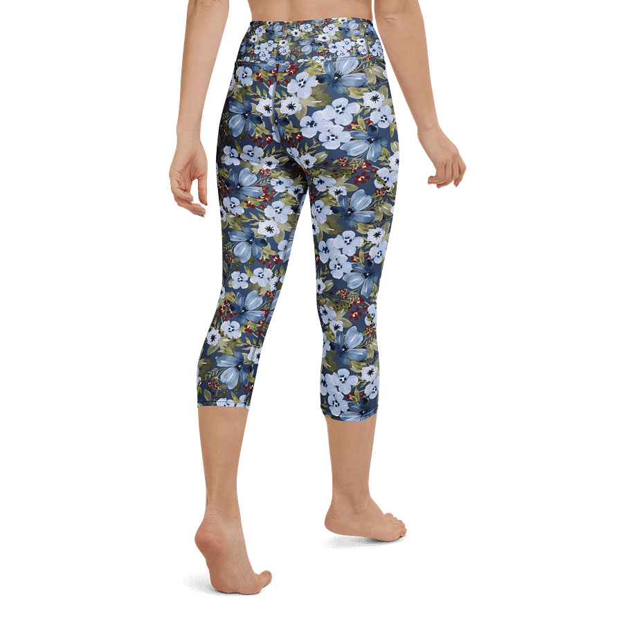 Flowers Garden Capri Leggings product image (3)