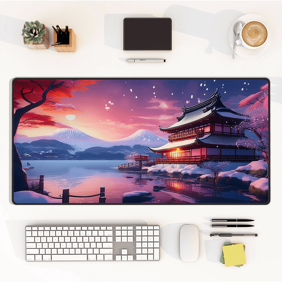 Sunset Serenity Large Desk Mat (15.5 x 31.5) product image (1)
