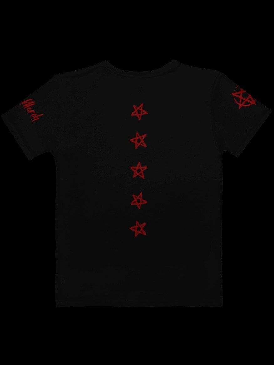 EVIL DOLL Women's Crew Neck T-Shirt product image (6)