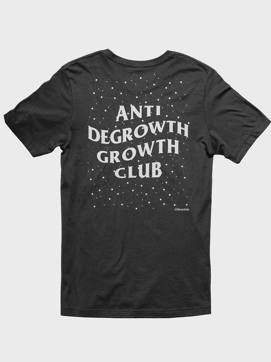 anti degrowth growth club (neural net) t-shirt - 100% cotton product image (3)