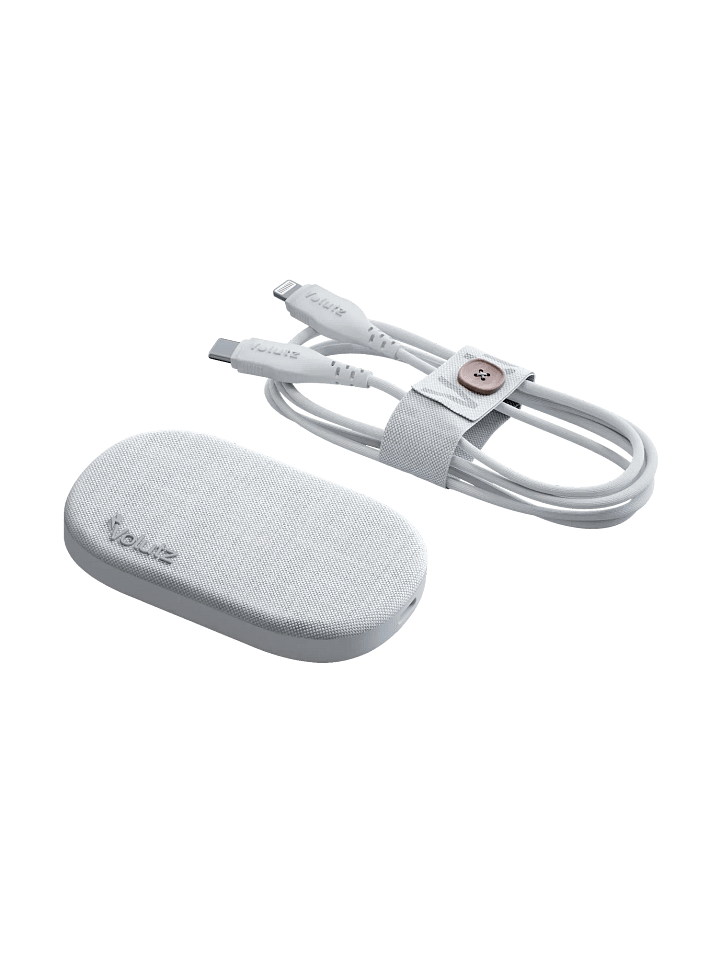 Quantum I 20W Ultra-flat USB-C Wall Charger with Lightning Cable, Snow-White product image (1)