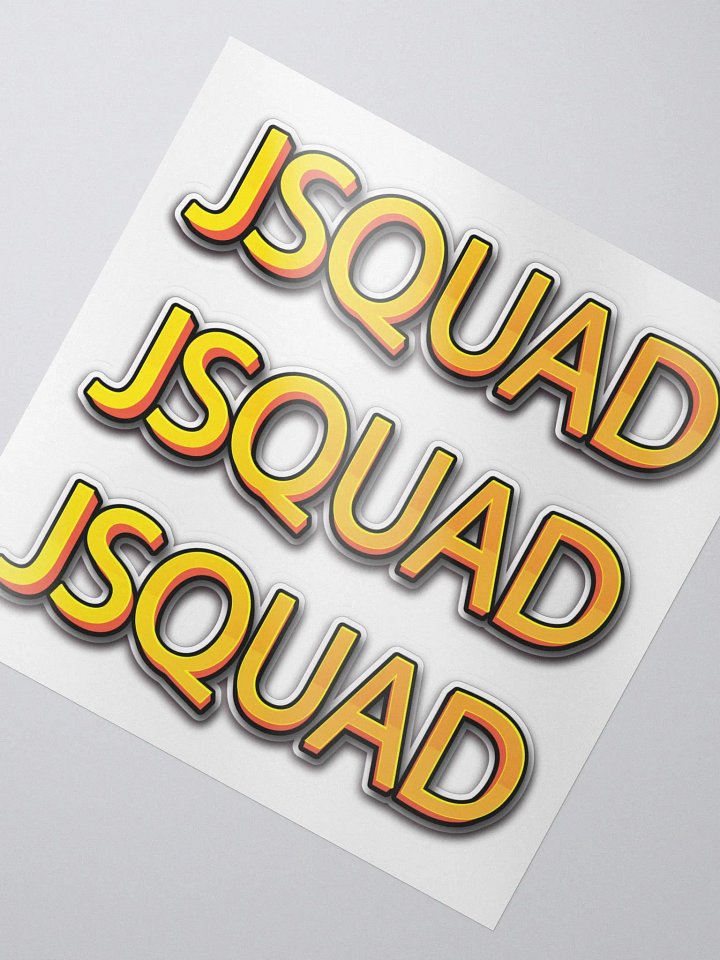 JSQUAD sticker product image (2)