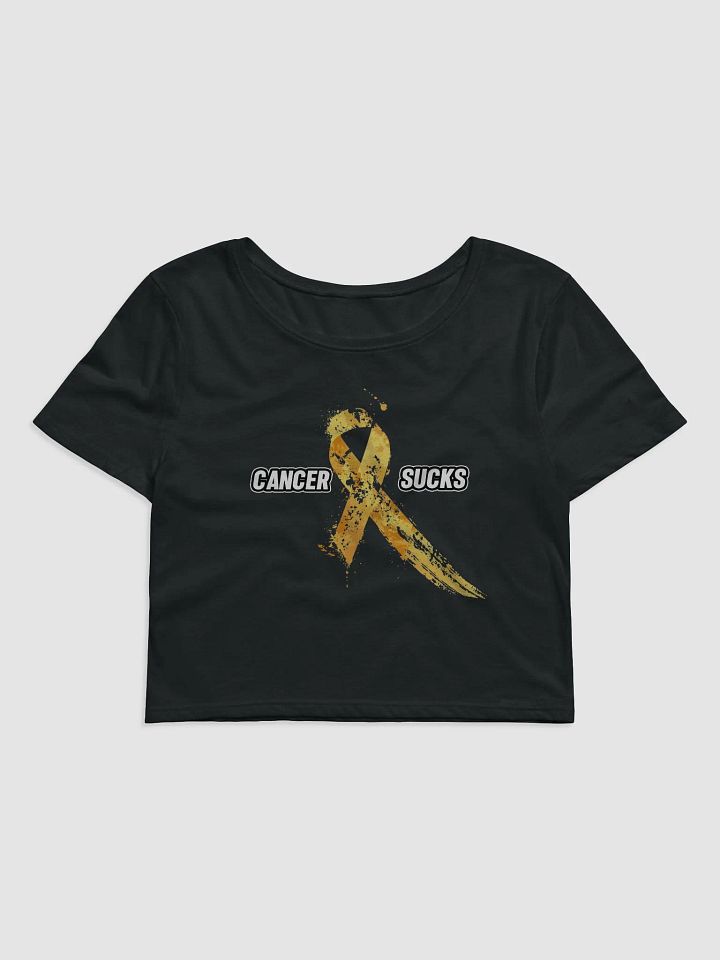 Cancer Sucks Cutoff T product image (1)