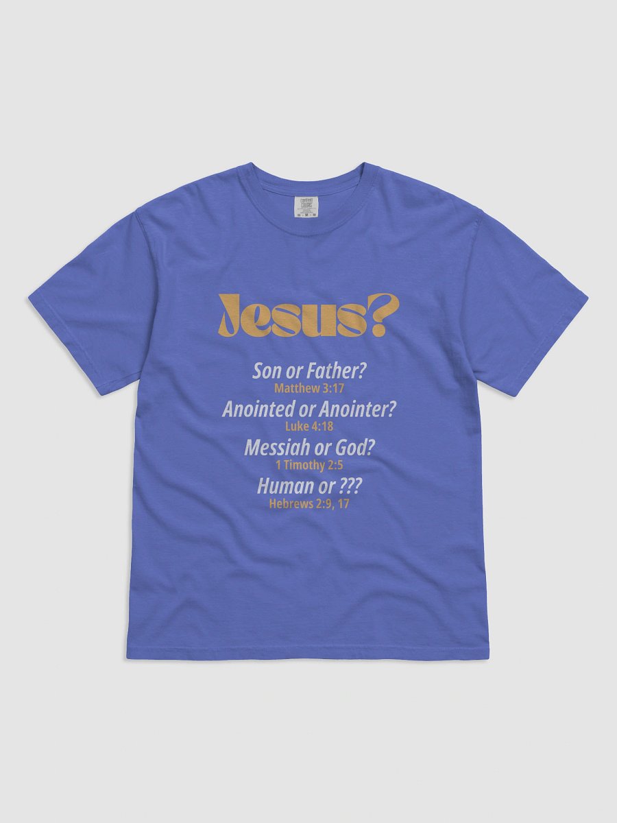 Who is Jesus Heavyweight Relaxed Fit T-Shirt product image (1)