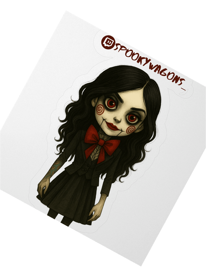 Spookytober Billy Sticker product image (4)