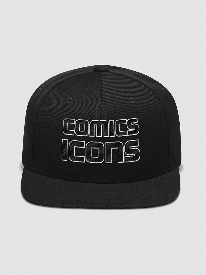Iconic Black/White Logo Snapback Cap product image (17)