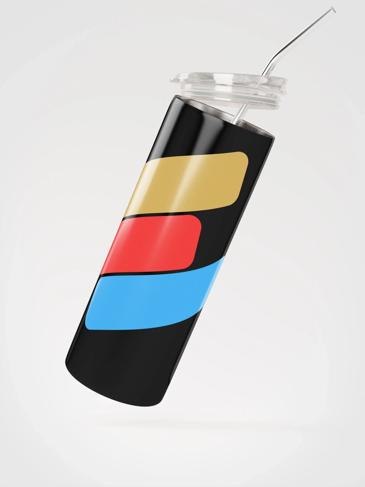 Eco-Friendly Stainless Steel Tumbler with Reusable Straw product image (2)