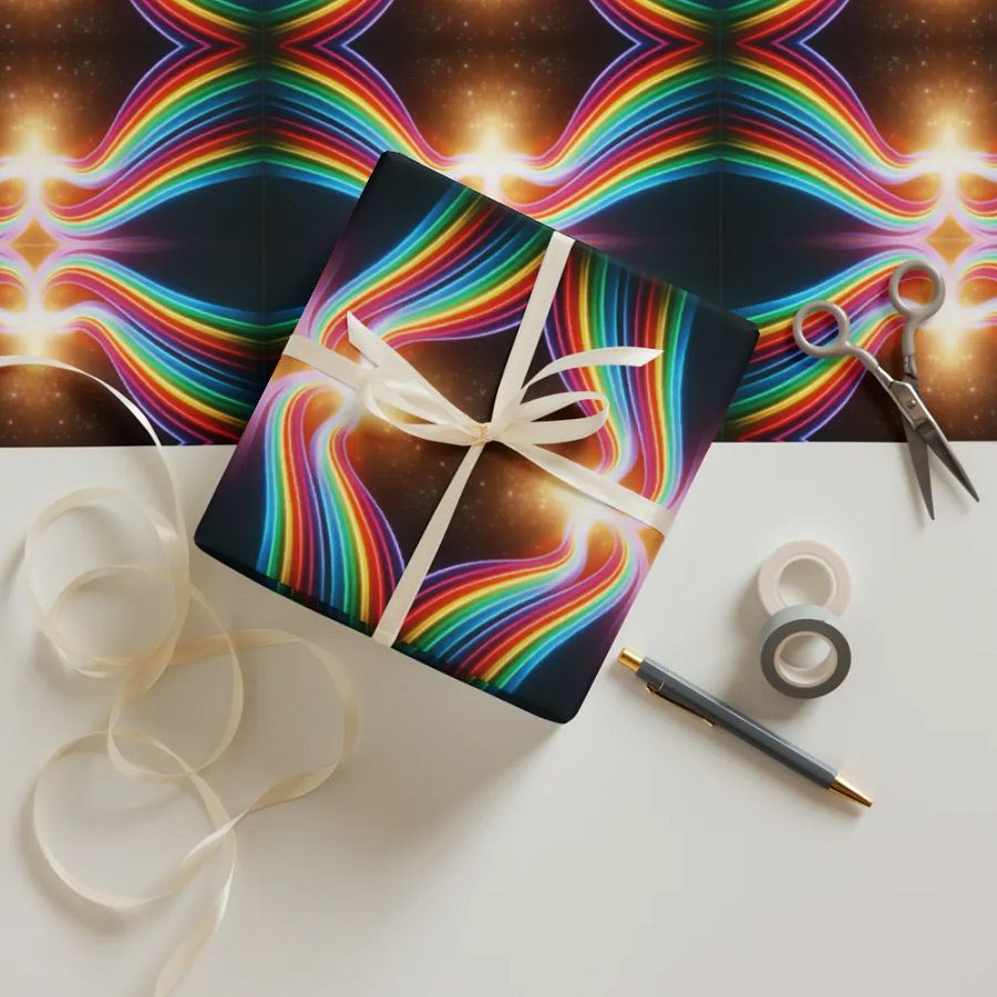 Cosmic Kaleidoscope Wrapping Paper Set product image (12)