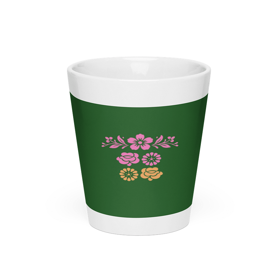 Floral Elegance Latte Mug product image (3)