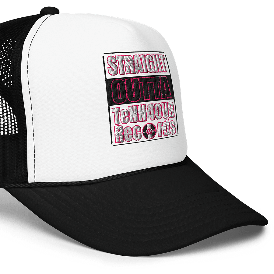 STRAIGHT OUTTA TENN4OUR RECORDS TRUCKER HAT product image (6)