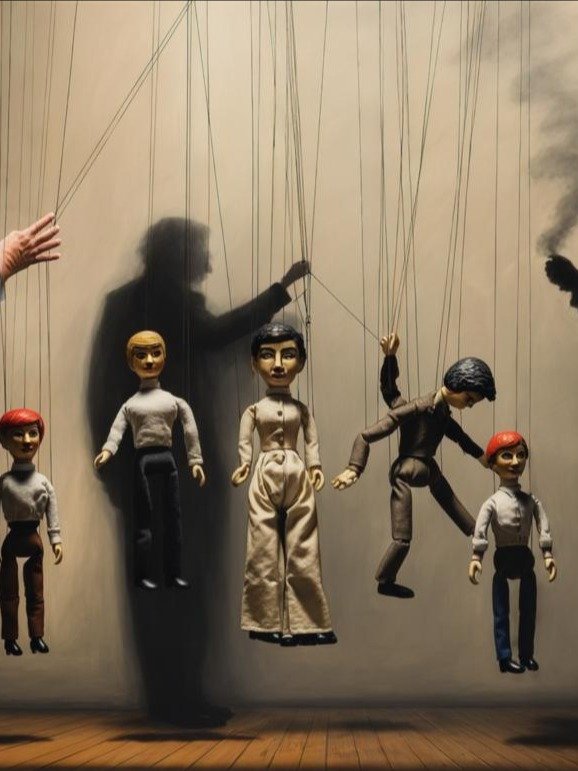 Colección Arte Digital Surrealista – 55 Imágenes de Marionetas y Poder product image (7)