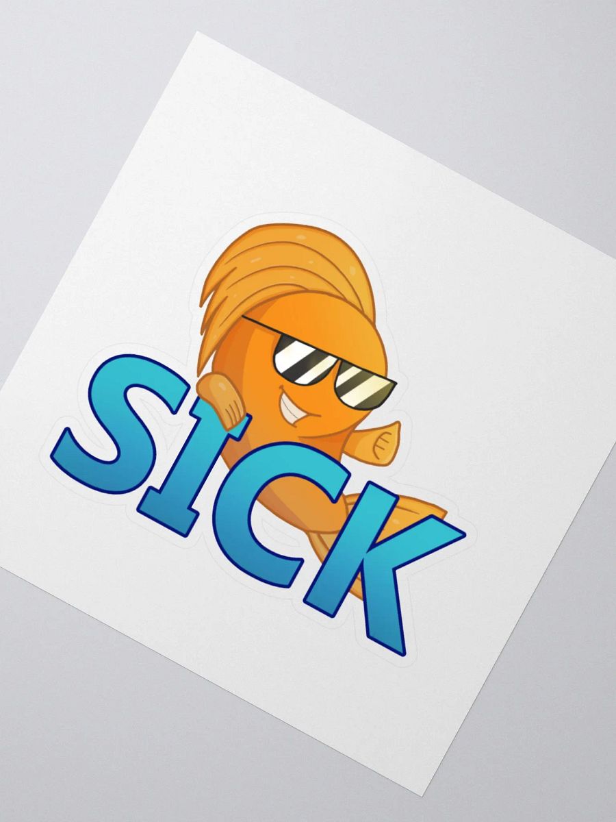 Sick Fish Sticker product image (4)