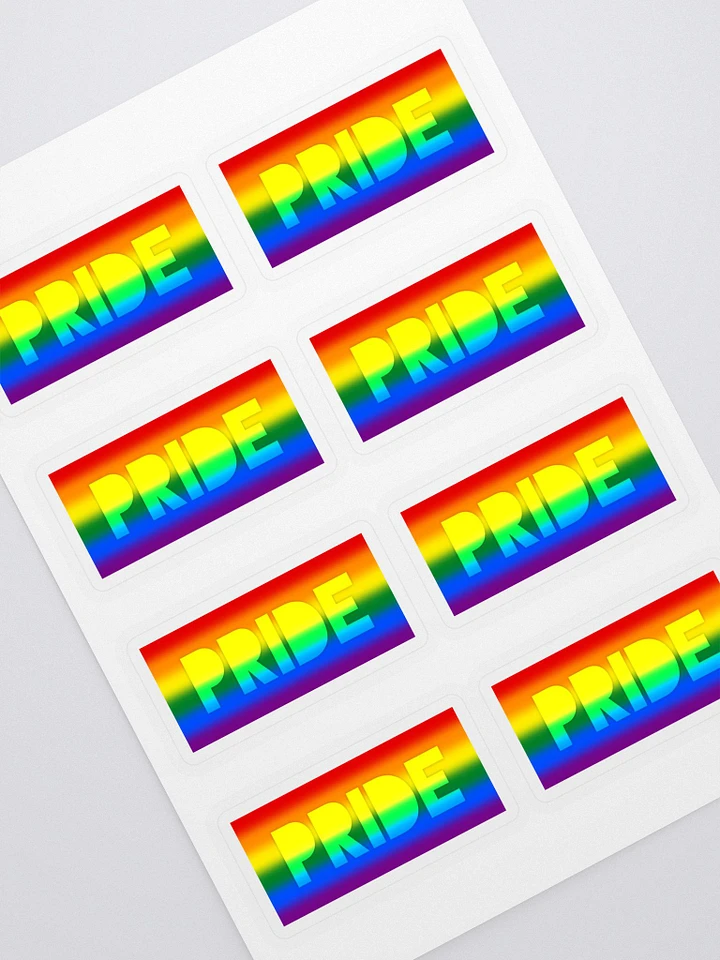 Rainbow Pride On Display - Stickers product image (1)