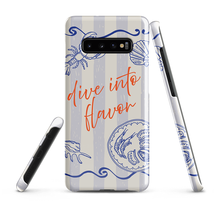 Dive Into Flavor Snap Case product image (3)