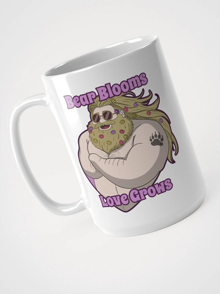Bear Blooms Love Grows - Gloss Mug product image (2)