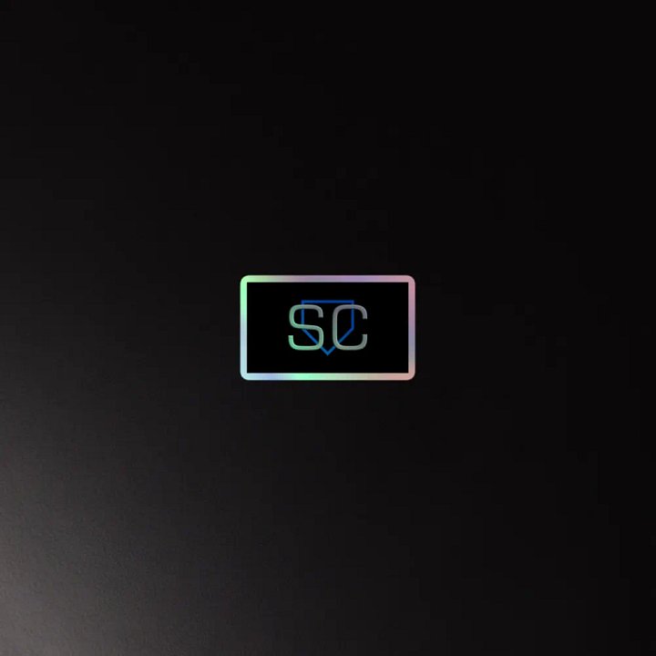 SC Holographic Sticker product image (2)