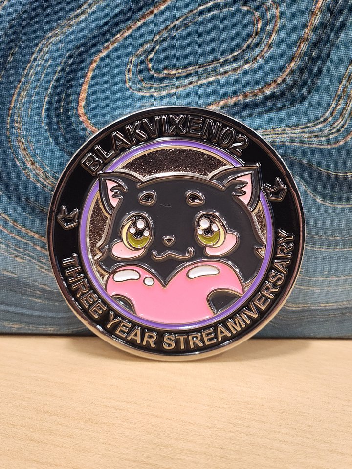 3 Year Streamiversary Coin product image (2)